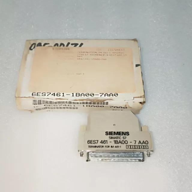 SIEMENS Terminator 6ES7 461-1BA00-7AA0 FOR IM461-1 (Neuf)