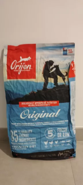 Croquettes ORIJEN Original pour chien 	11,4 kg
