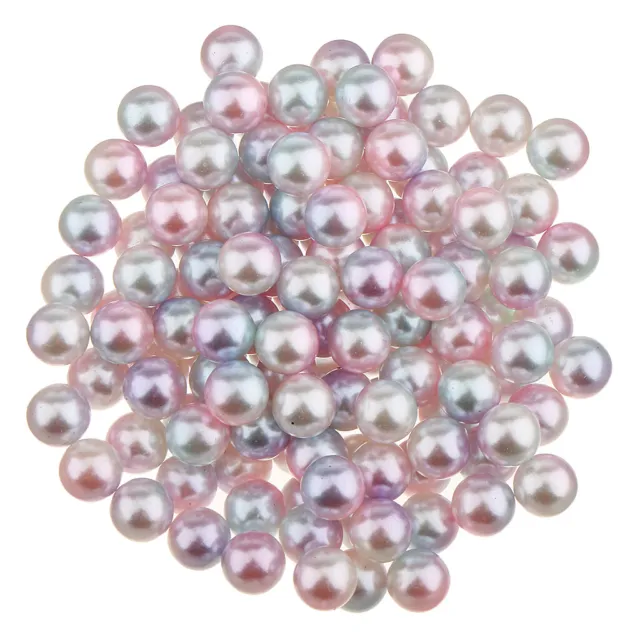 Vente en gros 3/4/5/8mm Mixed Round Loose Faux Pearl Beads Home Party Art Decor