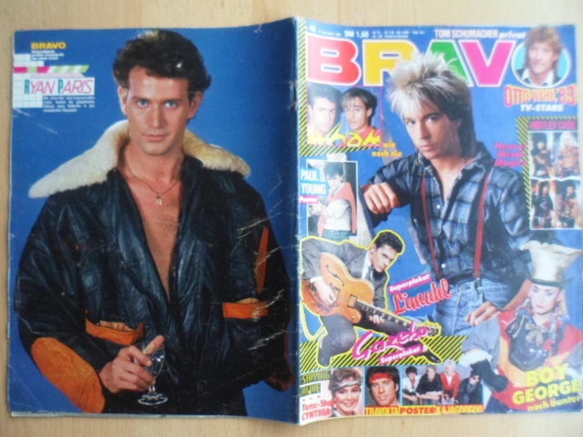 BRAVO 48- 24.11. 1983 (1) Limahl Marilyn Wham Paul Young Nino de Angelo Travolta