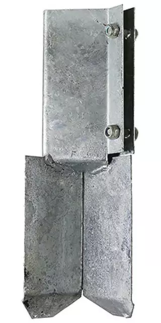 Tornillo Seguro Concreto En Poste Valla Zapato, Caliente Cruce Galvanizado 100mm