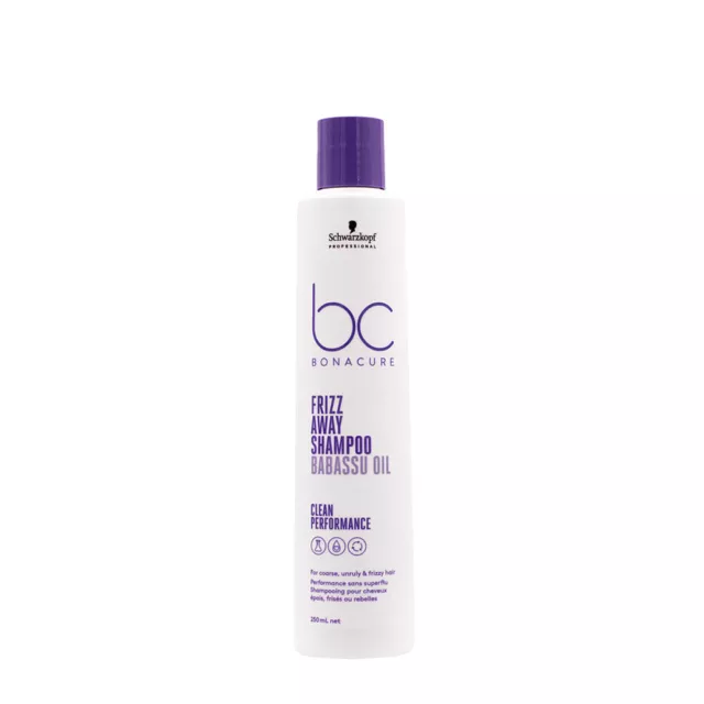 Schwarzkopf BC Bonacure Frizz Away Shampoo 250ml - shampoing anti-frisottis