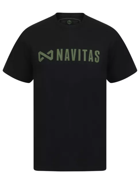 T-Shirt Navitas Core Range schwarz *alle Größen* NEU Karpfenangelbekleidung