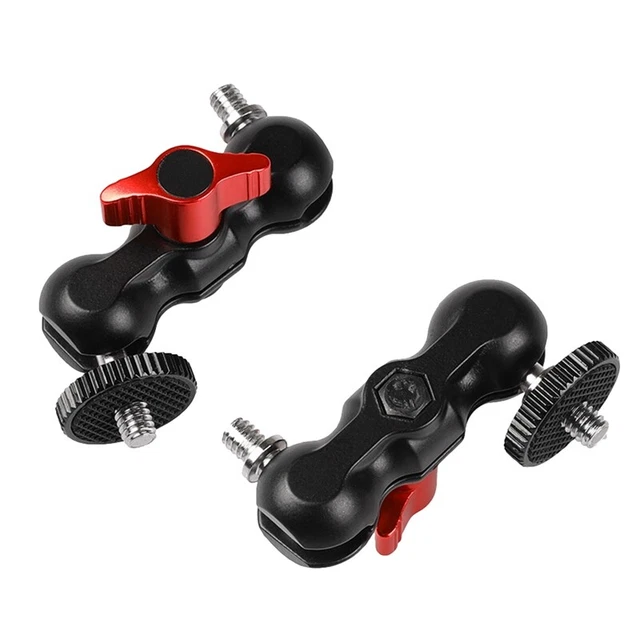 Morsetto testa a sfera multifunzione braccio adattatore doppia sfera supporto scarpe R7P4 2