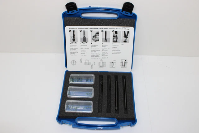 HELICOIL PLUS GEWINDEREPARATURSATZ DIN 8140, M2 EUR 68,79 - PicClick FR