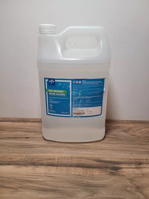 100% Reagent Alcohol, 1 Gallon MEDLINE EXP 2-22-2028