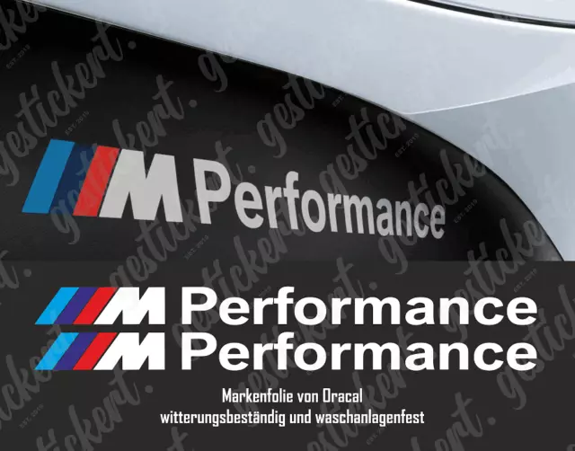 2X BMW M Performance seitenschweller aufkleber sticker logo F10 E60 E80 E90  E36 EUR 11,00 - PicClick DE