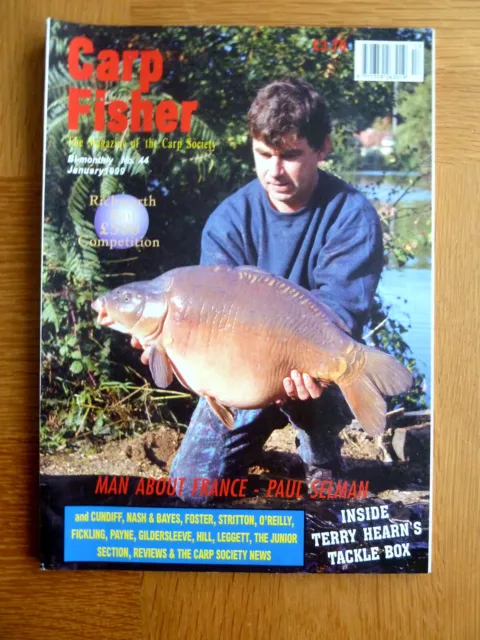 CARP FISHER MAGAZINE No 44 January 1999 £5.50 - PicClick UK
