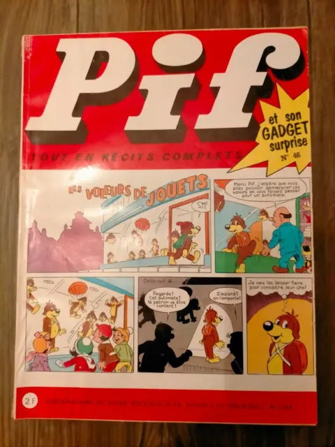 PIF GADGET n° 46 corinne et jeannot 1970 LES AS LOUP NOIR  TOTOCHE  RAHAN