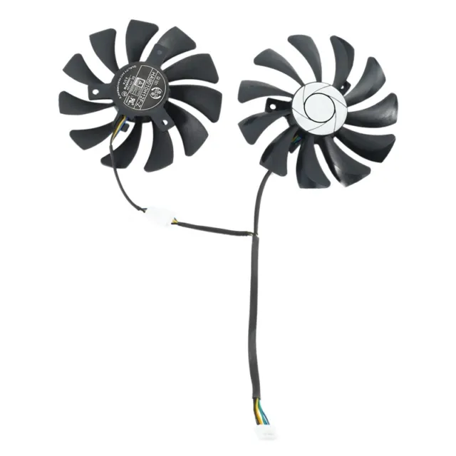 New 1 Pair Card Fan 85Mm Ha9010H12F-Z 4Pin Cooler Fan Replacement For Gtx 1
