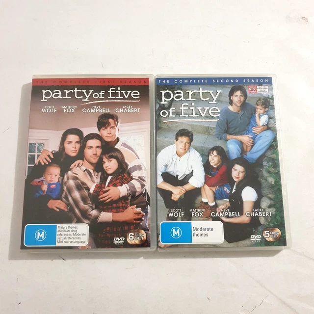 Party of Five DVD Seasons 1 & 2 PAL Region 4 1994