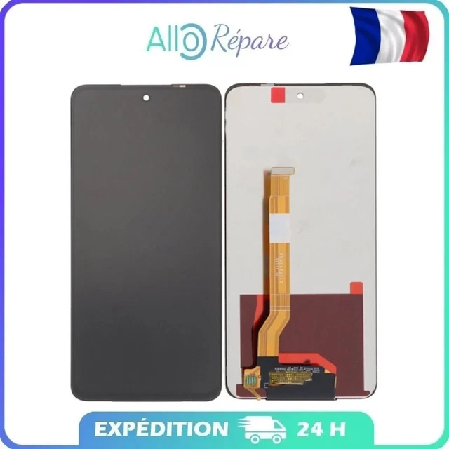 Schermo LCD Touch OEM Per Realme 7 (4G) Modello RMX2155 - Nero