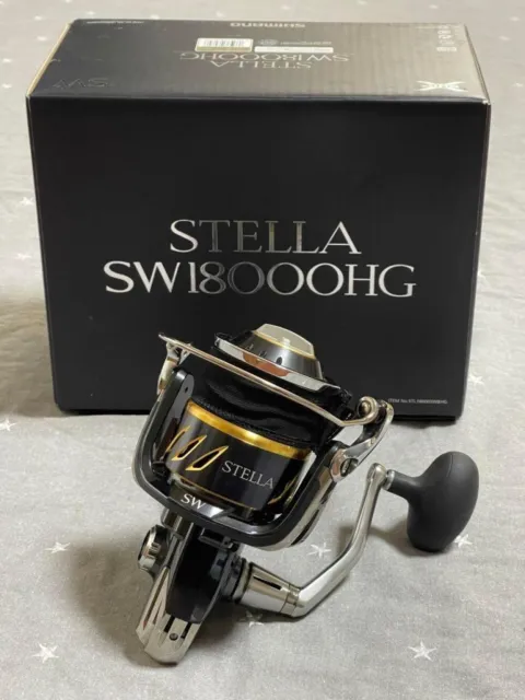Shimano 20 STELLA SW 18000HG Spinning Reel 5.7:1 - New, Saltwater, High Gear