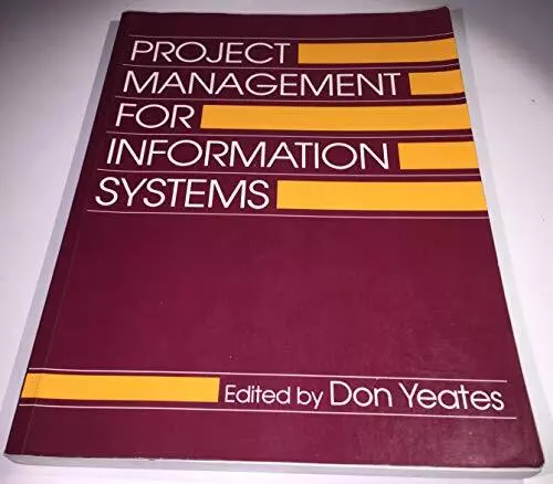 Project Management for Information Systems by Yeates, Donald Paperback Book The