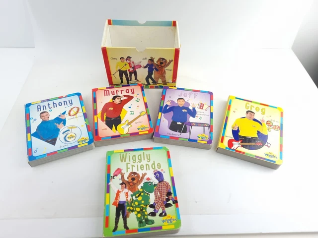 THE WIGGLES A Box of Wiggles Set of 5 Board Books 2005 | ORIGINAL ...