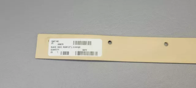 Tennant and Nobles 606676 Rear Tan Gum Squeegee Blade 27" NEW