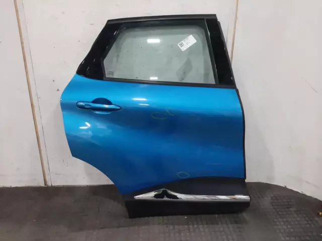 2015 RENAULT CAPTUR Mk1 5 Door Hatchback Blue O/S Drivers Right Rear Door