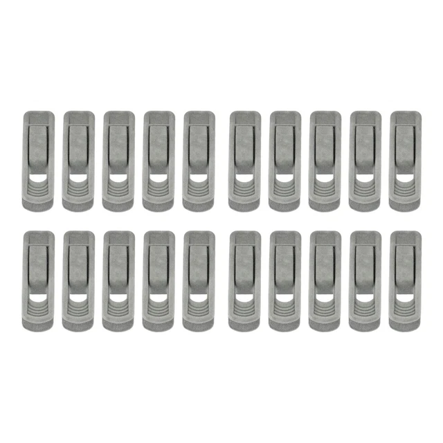 Pinces Adhésives Murales - Lot De 1 Clip Auto-collant ABS Pour Rangement Salle De Bain, Bureau, Voiture - 6x6 Cm