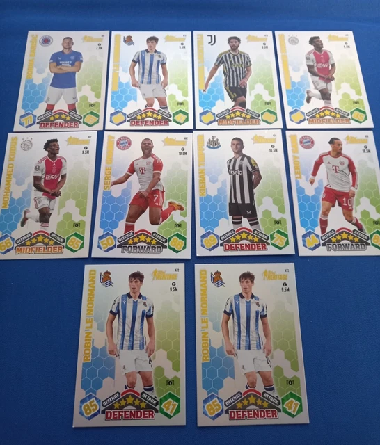 MATCH ATTAX 2023/2024 23 24 HERITAGE CARDS Bundle £0.99 PicClick UK