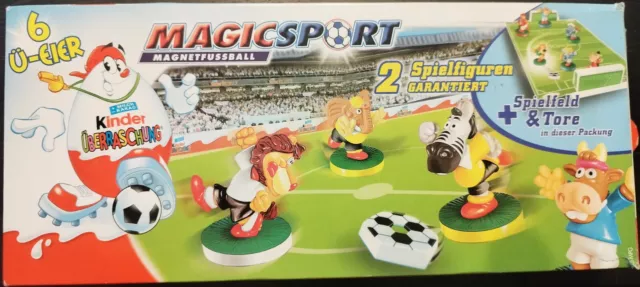 Konvolut Ü Ei Magic Sport-Figuren, 1.  Serie 2006, 25 Stk. inkl. Spielfeld