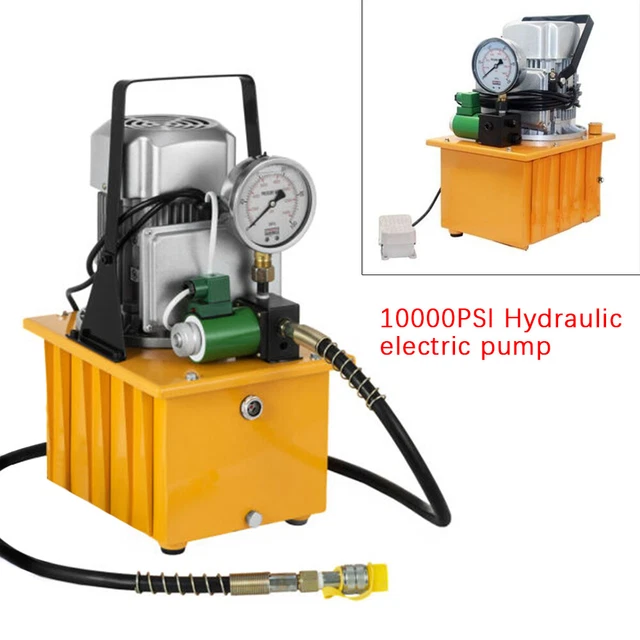 Pompa Elettroidraulica 700Bar con Elettrovalvola Pompa Idraulica Elettrica 750W