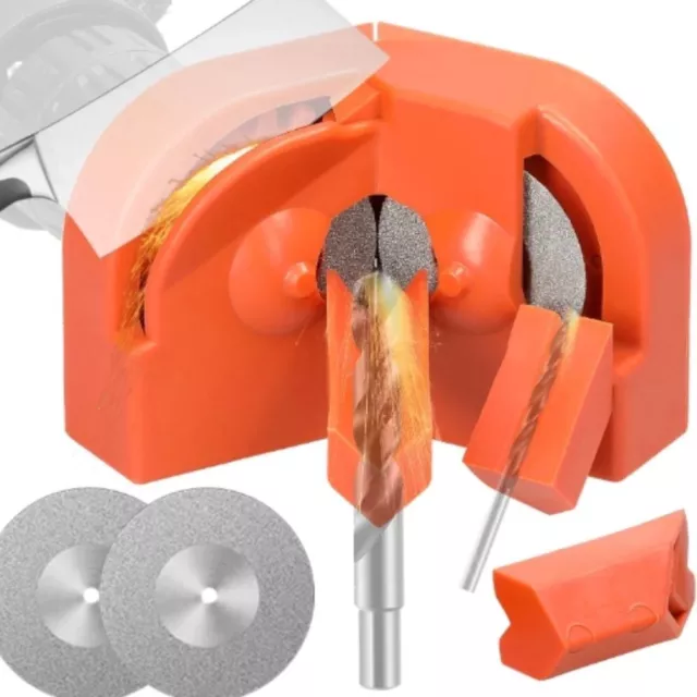 Efficient Drill Sharpener Polish Tool Drill Bit Polishing Machine  Mini Grinder