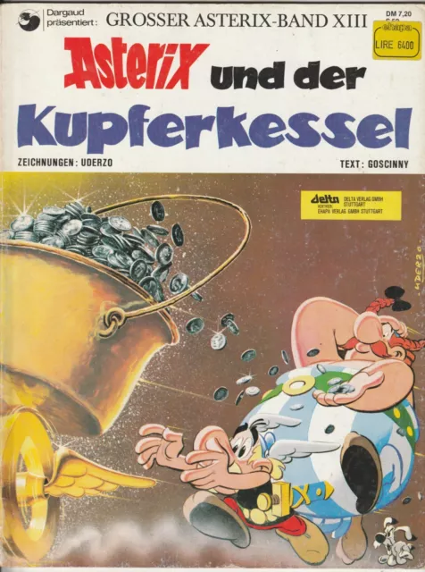 ✪ GROßER ASTERIX BAND #XIII Asterix und der..., Ehapa 1991 COMICALBUM Z1-