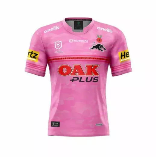 Penrith Panthers 2023 O'neills Nrl Mens Adult Anzac Round Commemorative Jersey