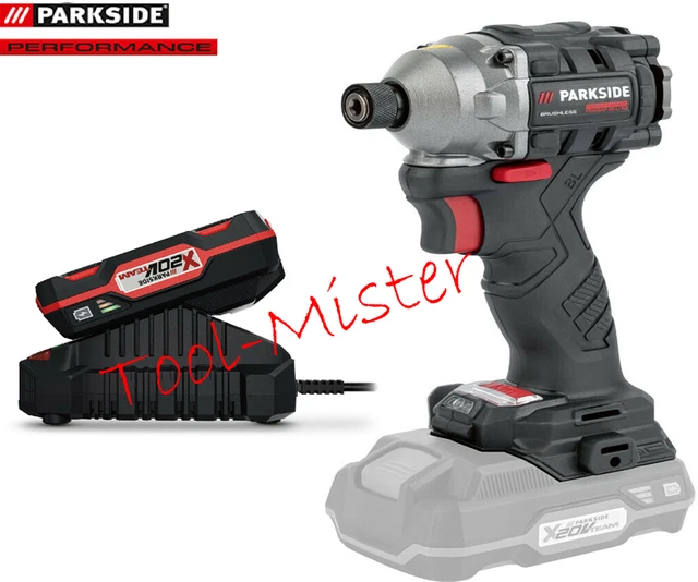 Boulonneuse à Choc Sans Fil Parkside Performance PDSSAP 20-Li, 20V, Dans Son Coffret