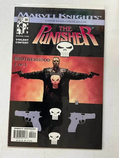Marvel Knights The Punisher Vol 4 #20 - Brotherhood Part 1 of 3 - February 2003