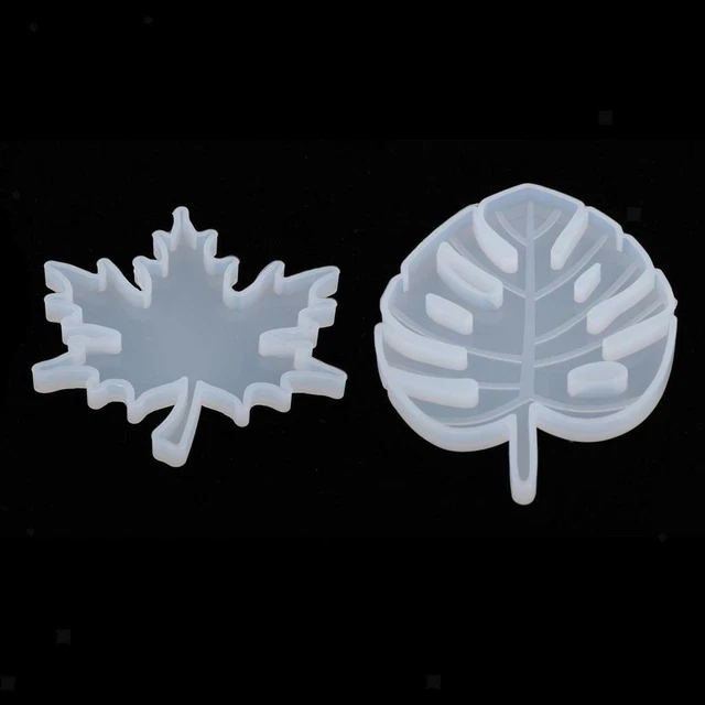 2 x Harz, klar, Silikon Untersetzer, DIY Cup Matte, Harzguss, Epoxidharz