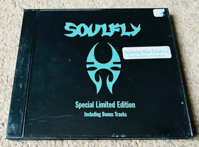 Soulfly – Soulfly (1998) Limited Special Edition Bonus Tracks CD Black Case