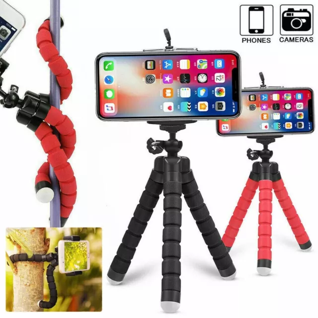 MINI TRIPOD MOBILE Phone Holder Mount Small Flexible Camera Stand