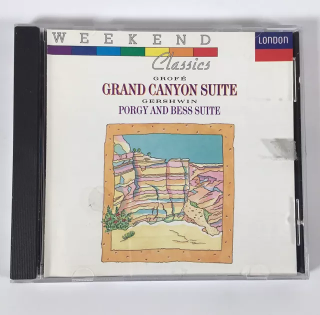 Weekend Classics CD Grofe Grand Canyon Suite Gershwin Porgy and Bess Suite 1989