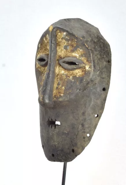 Vieux et puissant Masque LEGA Culte Bwami Mask Congo African Tribal Art mc 1858