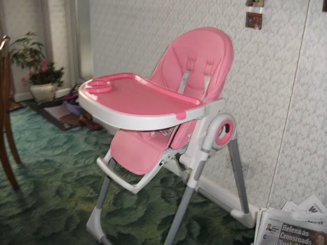 Silla Alta Totalmente Ajustable A Lo Silla Fácil Plegable Super Solo Usada En Abuela