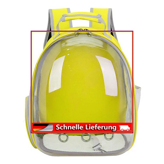 EMMETTBEN Mascota Perros Gatos Mochila Espacial, Mochila de Transporte Portátil T
