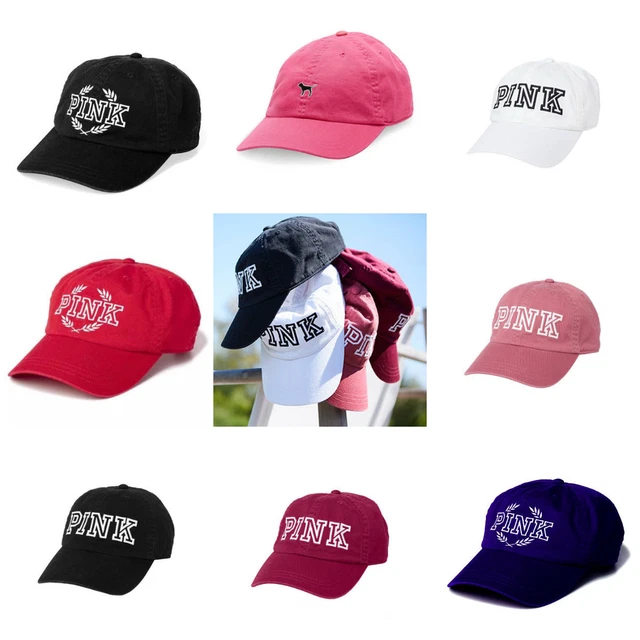 Casquette Victoria's Secret Pink Rose – Baseball Cap Neuve Avec étiquette