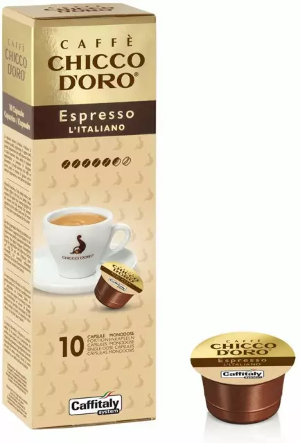 50 Capsule Caffitaly System Chicco D' Oro Espresso Italiano