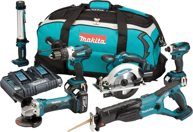 Makita DLX6000PM 18 V LXT kit combinato 6 pezzi