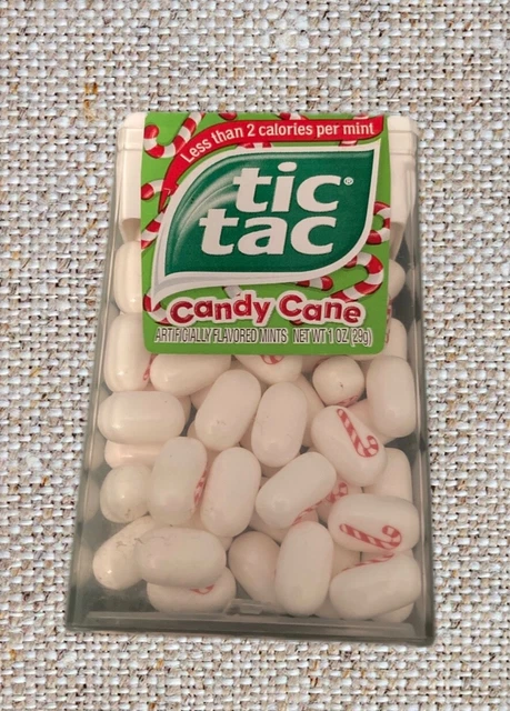 Tic Tac Holiday Candy Cane Original Flavor Mints Exp Oct 2017 New sealed