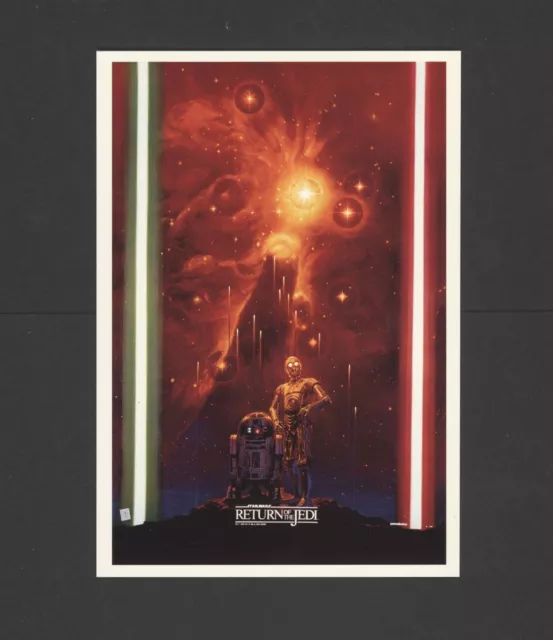 1995 Topps Star Wars: Return of The Jedi Widevision Mini Poster #5