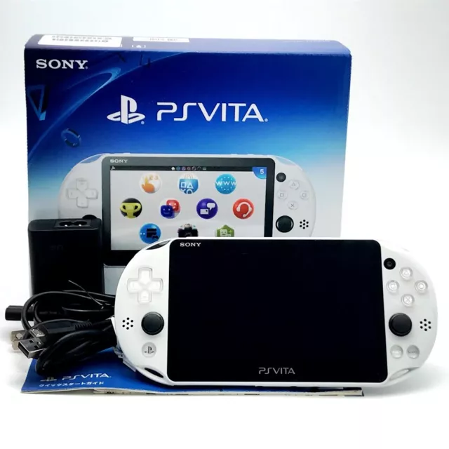 ps vita 2000 美品　FW3.65 ホワイト　ボタン完動