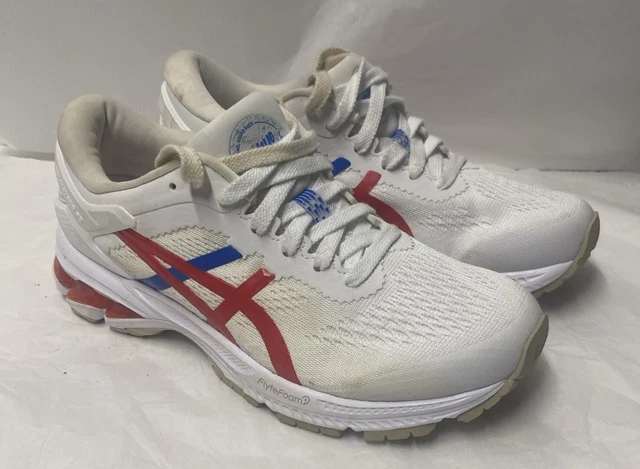 ASICS GEL KAYANO 26 Retro Tokyo Running Shoes 1012A654 Size 6.5 Red White Blue 30.00 PicClick