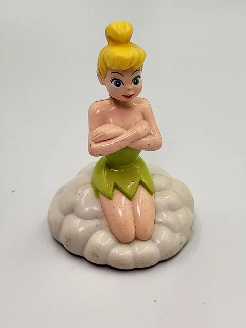 Figurine Vintage Disney Peter Pan La Tinker Bell Without Wings PVC 3 7/8in