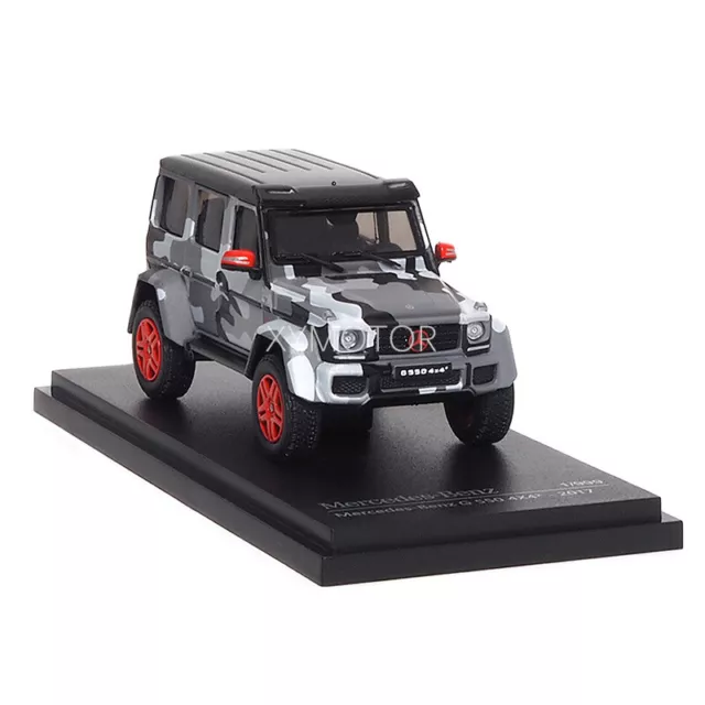 AR Box 1/64 Brabus 550 G500 4X4² Pickup G-Class 2017 Diecast Model Car Gift