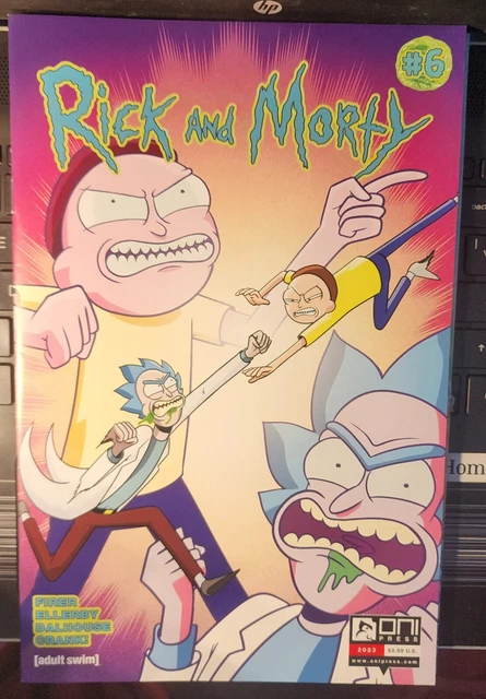 Rick And Morty #6 Cover A,B 2 Books Marc Ellerby (Mature) 2023