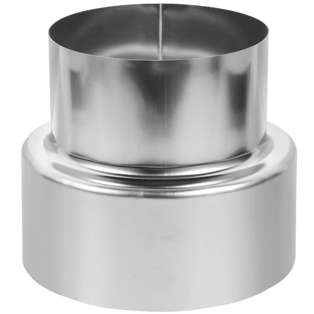 Connettore Di Scarico A T Per Riscaldatori D'Aria | 75mm | Doppia Valvola Regolazione | Nero ABS