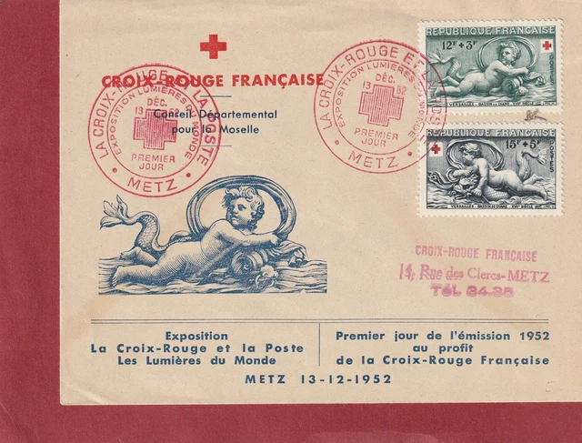Lot De 63 Enveloppes Premier Jour FDC Année 1961-1965 - Timbres France Croix-Rouge - Excellent état