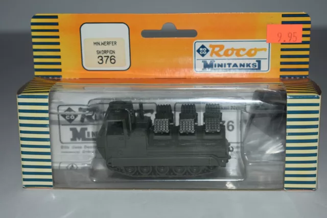 HO Scale Roco Minitrains 376 Bundeswehr Skorpion Mine Layer C40547